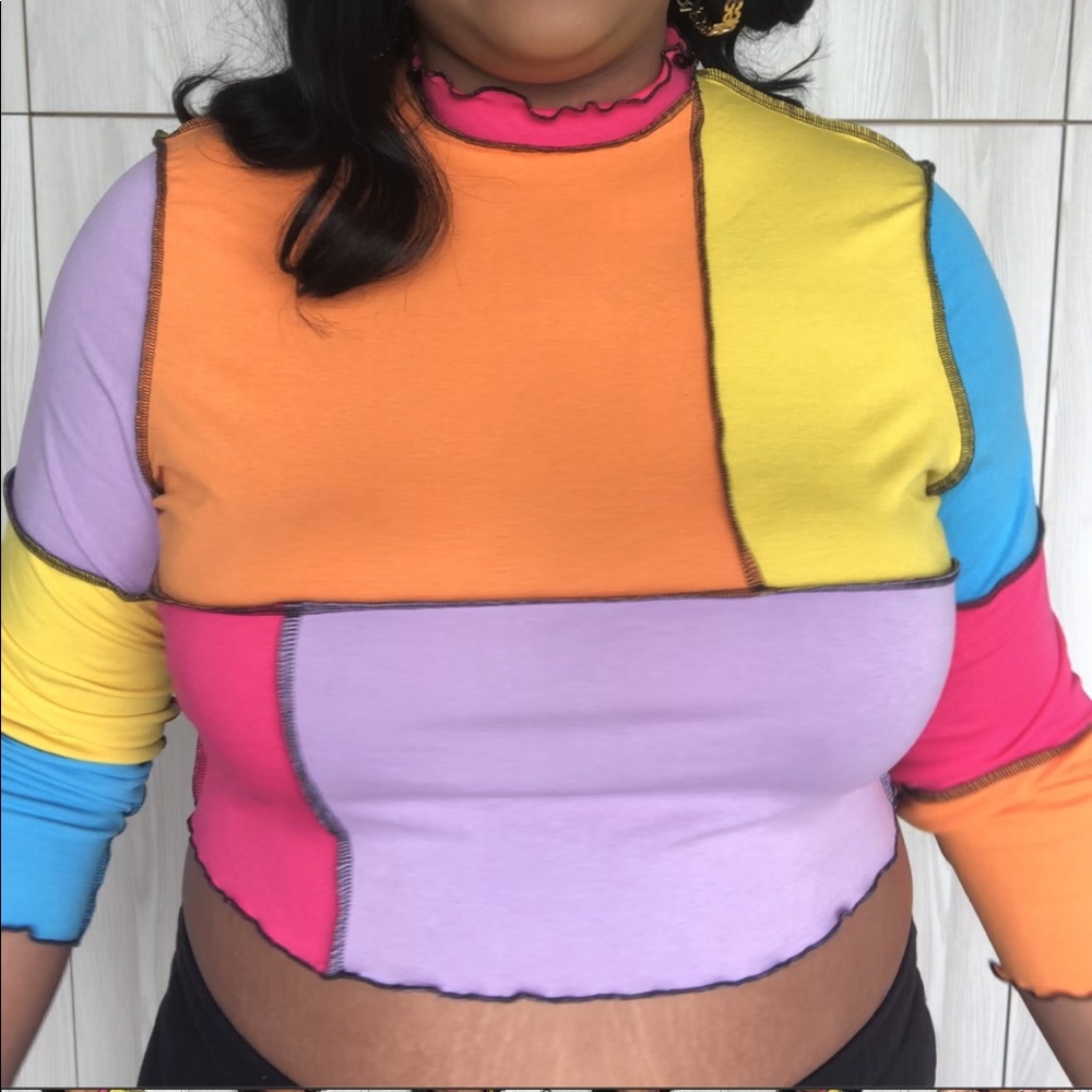 Color Block Long sleeve